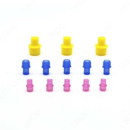 Silicone Thread Masking Plugs High Temp Reusable for Thread Coating and Protection