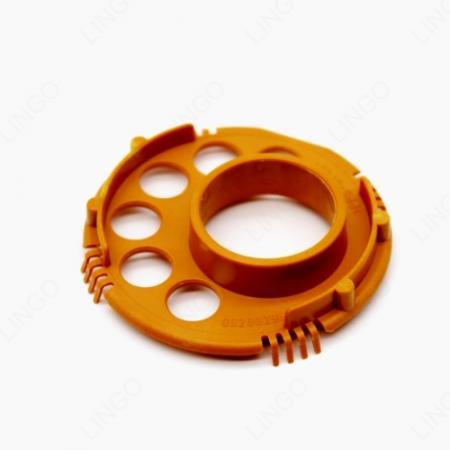Snap-On Plastic Air Guide Ring – Circular Injection Molded Support Ring