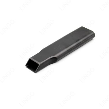 Straight Flat Square Tip Plastic Air Nozzle – Injection Molded ABS/PPS Nozzle