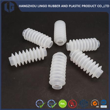 Translucent Custom Design Clear Silicone Rubber Dust Cover Bellow