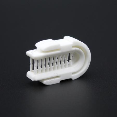 U-Shaped Multi-Slot Silicone Cable Clip, Flexible Multi-Wire Silicone Wiring Retainer