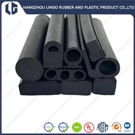 UL94-HB Flame Resistant EPDM Sponge Close Cell Extrusion Profile