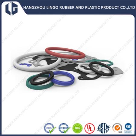 Various Colors FKM Rubber Sealing Flat Washer Gasket