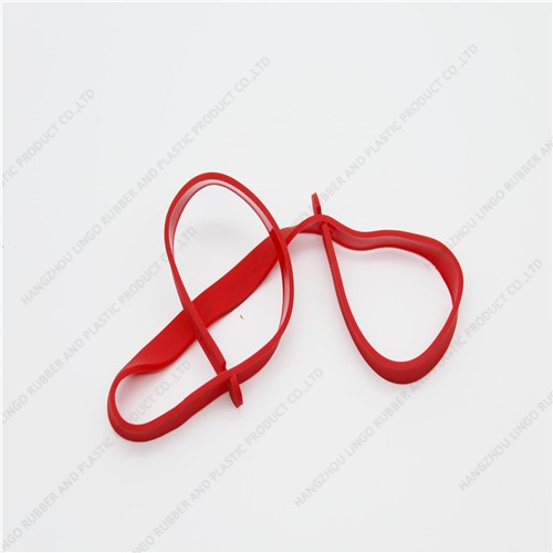 Wear Resistant Red Silicone Rubber Hanging Strip