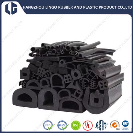 Weather Resistant NBR Sponge Rubber Extrusion Bulb Seals