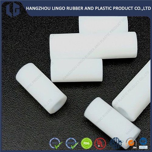 White PTFE Polytetrafluoroethylene Teflon Plastic Round Tubings
